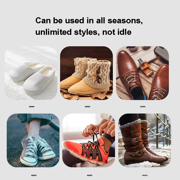 10W Household Shoe Dryer Shoe Deodorant Shoe Dryer Smart Timed Folding Shoe Baker Socks Dryer With Purple Lamp EU Plug by buy2fix