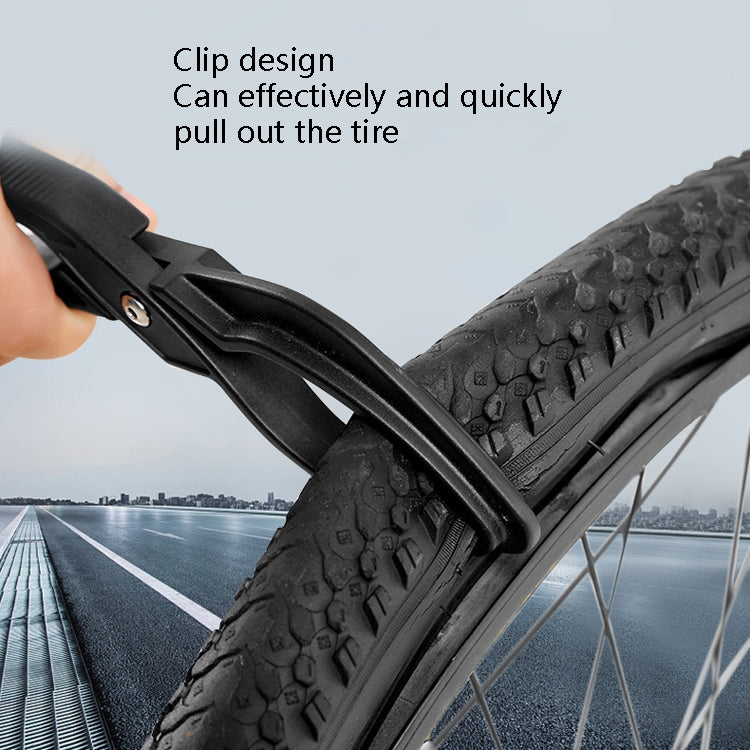 Bicycle Tire Pliers Loaded Tire Repair Tools Mountain Bike Clip Tire Pliers(Black) - Maintenance tools by buy2fix | Online Shopping UK | buy2fix