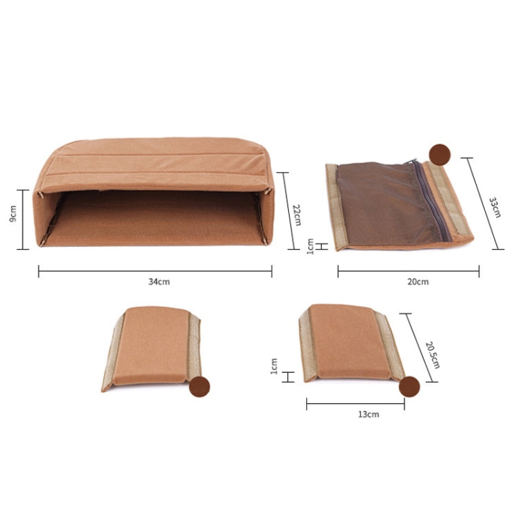 006 SLR Camera Bag Thickened Digital Camera Liner Bag(Brown) - Soft Bag by buy2fix | Online Shopping UK | buy2fix