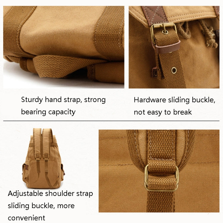 FB-1235-32 SLR Camera Canvas Bag Casual Shoulder Digital Bag(Green) by buy2fix