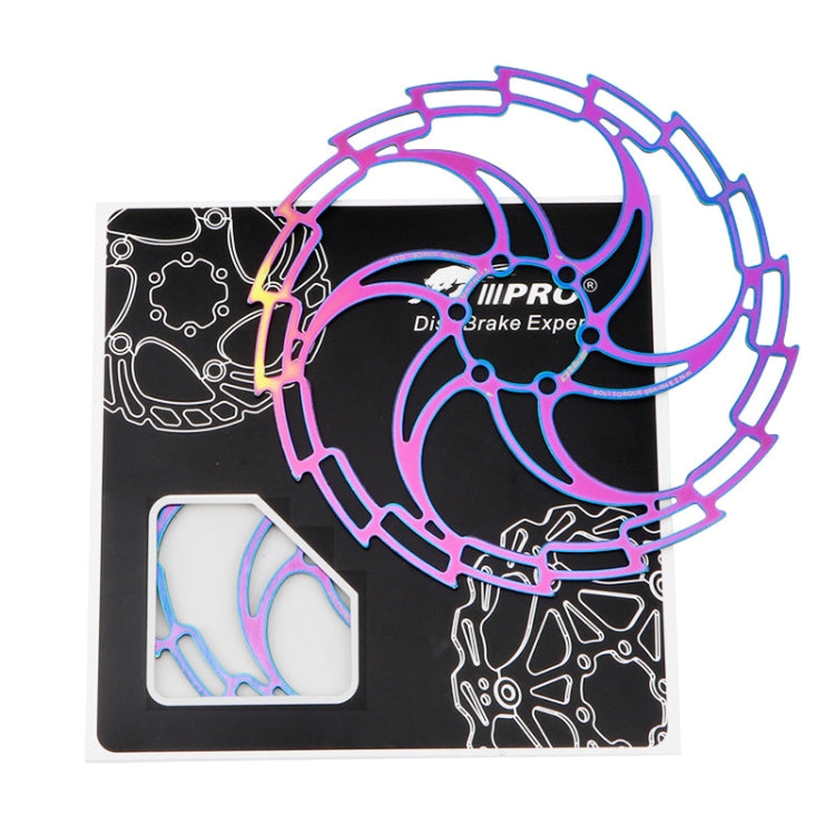 IIIPRO Bike Disc Mountain Bike Hollow Disc Dish Six Nail Brake Pad, Style: 160mm - Others by buy2fix | Online Shopping UK | buy2fix