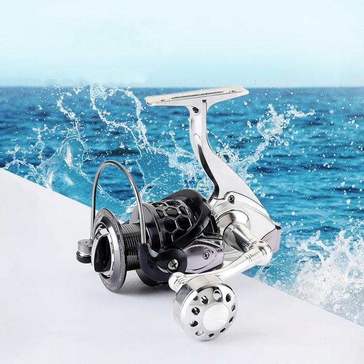 13-Axis Anti-Seawater Fishing Wheel Full Metal Spinning Wheel Iron Board Ship Fishing Wheel, Specification: 5000 Type - Fishing Reels by buy2fix | Online Shopping UK | buy2fix