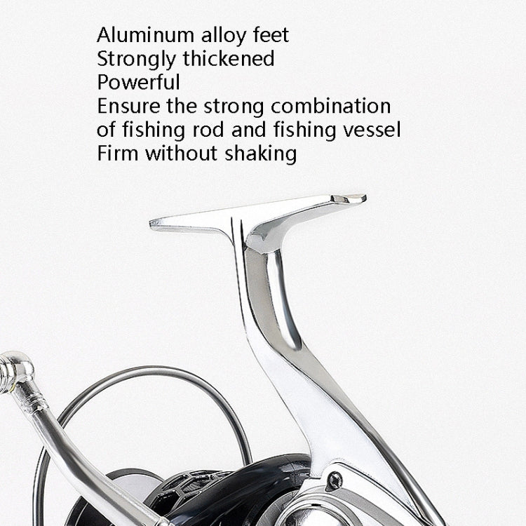 13-Axis Anti-Seawater Fishing Wheel Full Metal Spinning Wheel Iron Board Ship Fishing Wheel, Specification: 5000 Type - Fishing Reels by buy2fix | Online Shopping UK | buy2fix