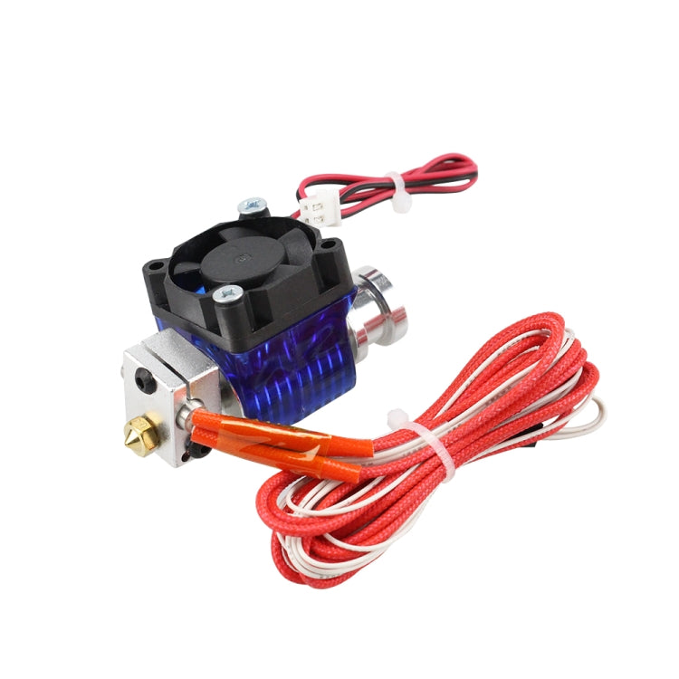 3D V6 Printer Extrusion Head Printer J-Head Hotend With Single Cooling Fan, Specification: Short 1.75 / 0.4mm - Parts by buy2fix | Online Shopping UK | buy2fix
