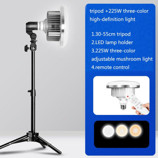 Mobile Phone Live Support Shooting Gourmet Beautification Fill Light Indoor Jewelry Photography Light, Style: 500W Mushroom Lamp + Tripod by buy2fix