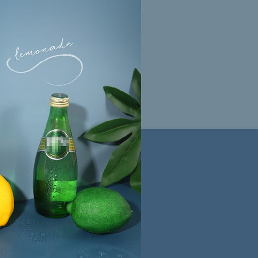 Double-Sided Photo Background Paper Thickening Morandi Series Shoot Props(Blue Series (Light+Dark)) by buy2fix