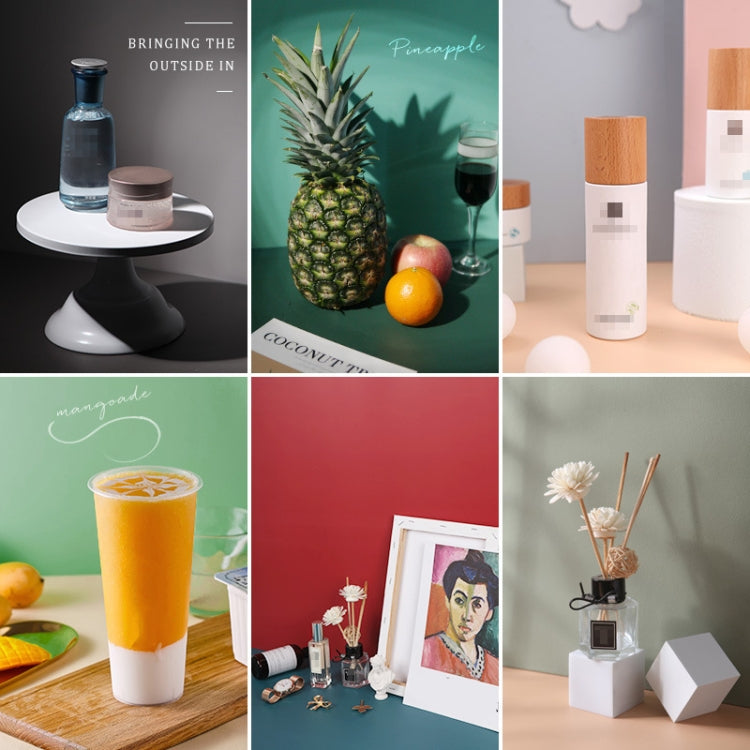 Double-Sided Photo Background Paper Thickening Morandi Series Shoot Props(Green Series (Shallow+Dark)) - Solid Color by buy2fix | Online Shopping UK | buy2fix