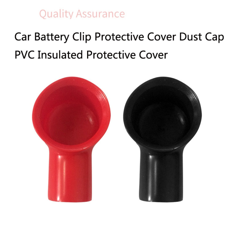 5 Pair Car Battery Clip Protective Cover Dust Cap PVC Insulated Protective Cover Harness End Protective Cover(BD-41) by buy2fix
