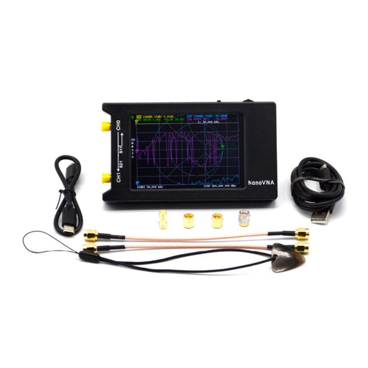 NanoVNA-H4  4 Inch Full View LCD Screen 50Khz-1.5Ghz VNA HF VHF UHF UV Vector Network Analyzer - Other Tester Tool by buy2fix | Online Shopping UK | buy2fix