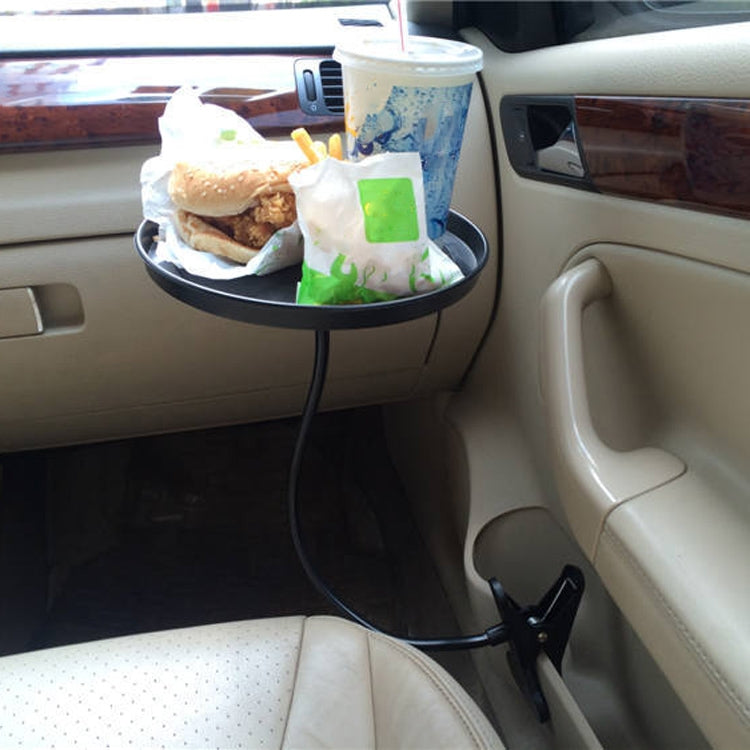 YP-106 Convenient Car PC Tray Car Lazy People Beverage Table(White) by buy2fix