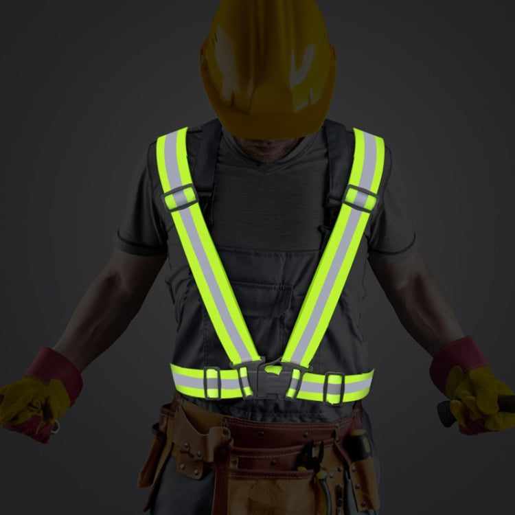 Reflective Elastic Band Suit Night Running Construction Site Traffic Safety Reflective Equipment,Style: 1 Strap+4 Arm Strap+Storage Bag - Workplace Safety Supplies by buy2fix | Online Shopping UK | buy2fix