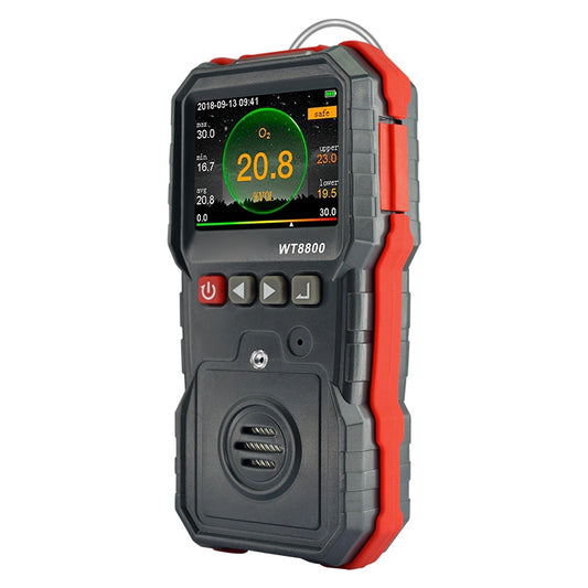 WT8800 Oxygen Content Detector Combustible Gas Toxic And Harmful Detector - Gas Monitor by buy2fix | Online Shopping UK | buy2fix