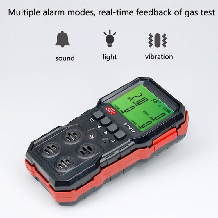 WT8800 Oxygen Content Detector Combustible Gas Toxic And Harmful Detector - Gas Monitor by buy2fix | Online Shopping UK | buy2fix