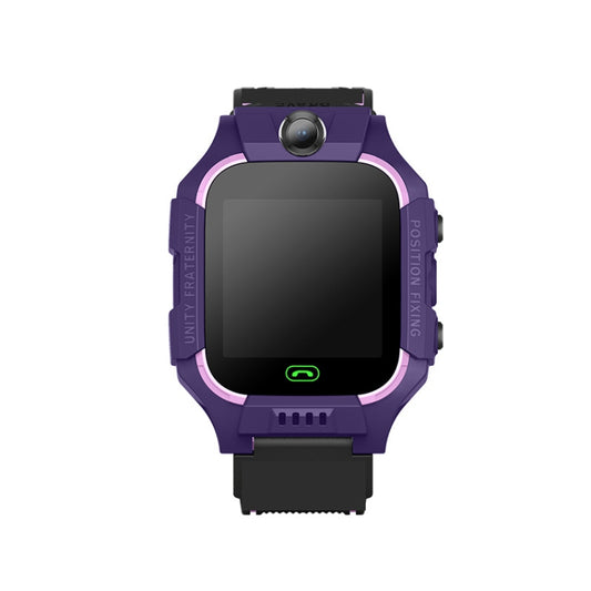 Z6 Children Phone Watch Smart Positioning Full Touch Screen Student Watch(Purple) by buy2fix