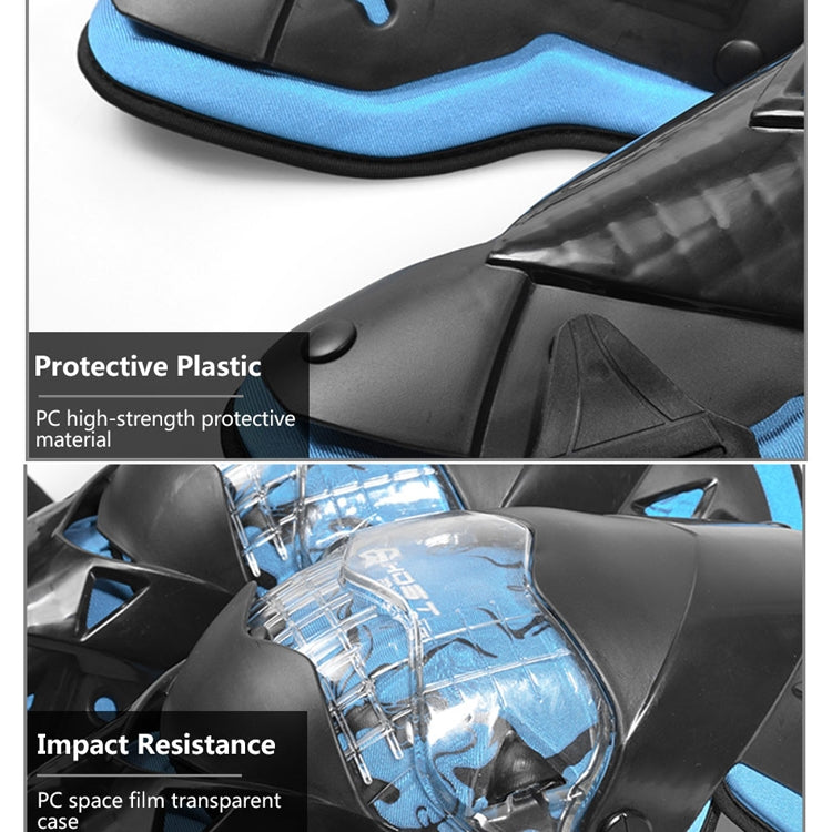 GHOST RACING GR-HX05 Motorcycle Riding Protective Gear Keep Warm Anti-Wind Anti-Fall Locomotive Knee Pad(White) by GHOST RACING