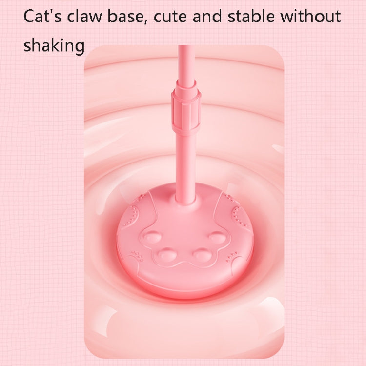 Cat Claw Telescopic Mobile Phone Holder Multifunctional Desktop Live Lazy Bracket(Cherry Pink) - Stand by buy2fix | Online Shopping UK | buy2fix