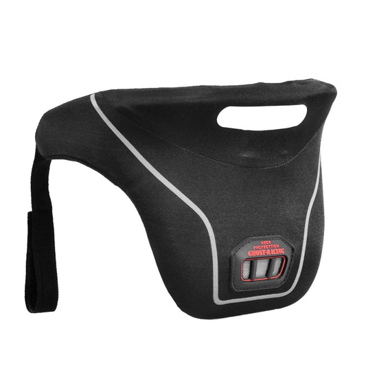 GHOST RACING GR-HB07 Motorcycle Neck Protector Rally Anti-Fall Protective Gear Racing Riding Knight Neck Guard(Black) by GHOST RACING