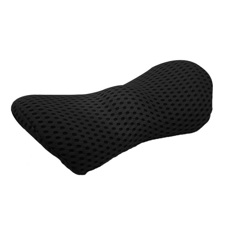 Car Supplies Lumbar Support Memory Foam Car Backrest Lumbar Cushion Seat Cushion Lumbar Pillow, Colour: 4D Grid Black - Seat Accessories by buy2fix | Online Shopping UK | buy2fix