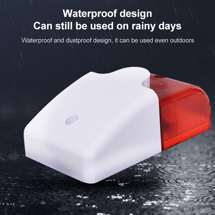 LY-103 Sound And Light Alarm Emergency Call For Help Connection Type Alarm, Specification: 24V (Red) - Others Alarm by buy2fix | Online Shopping UK | buy2fix