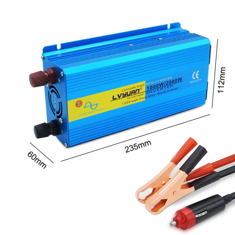 LVYUAN 2000W Car Home Pure Sine Wave Solar Inverter, Specification: 48V To 220V - In Car by LVYUAN | Online Shopping UK | buy2fix