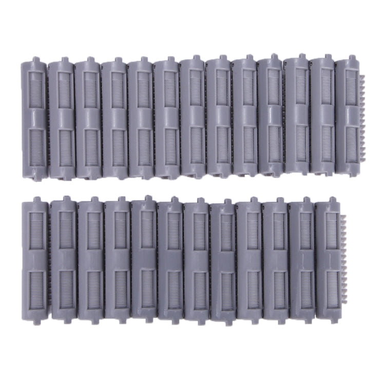 F2001 25 in 1 Perm Bar Styling Fluffy Perm Hair Clip Hair Salon Barber Shop Hairdressing Tools(Grey) - Hair Trimmer by buy2fix | Online Shopping UK | buy2fix