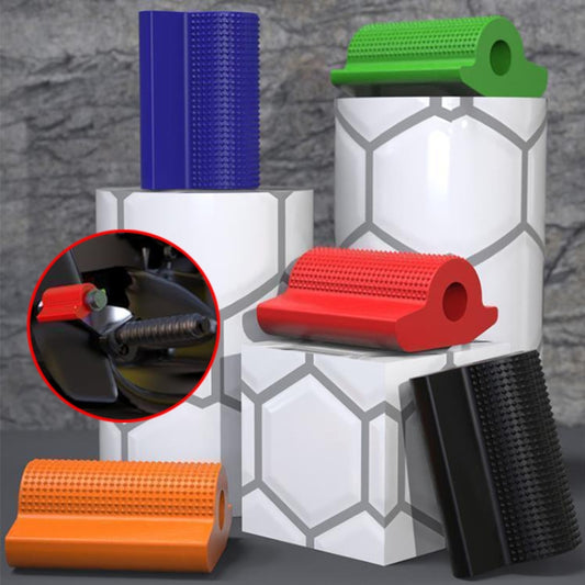 10 PCS Motorcycle Gear Shift Protective Cover Riding Shoe Cover(Blue) by buy2fix