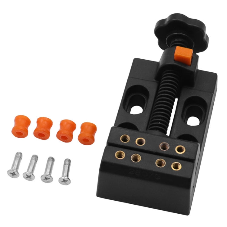 Eight-Hole Mini Flat Bench Vise Bodhi Beads Walnut Fixture(Yellow) - Others by buy2fix | Online Shopping UK | buy2fix