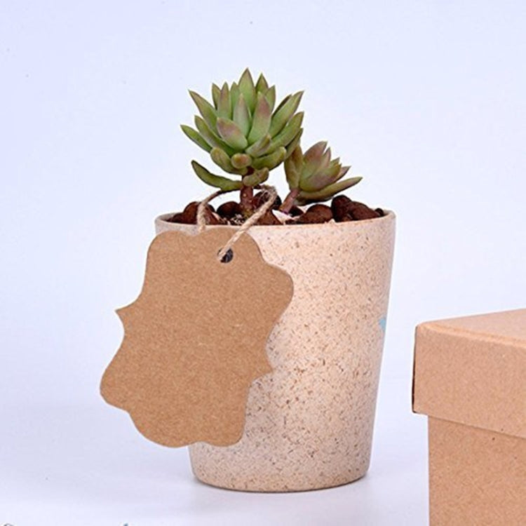 Gift Packaging Tag With Twine(100pcs /Pack White) - Gift Bags & Wrapping Supplies by buy2fix | Online Shopping UK | buy2fix