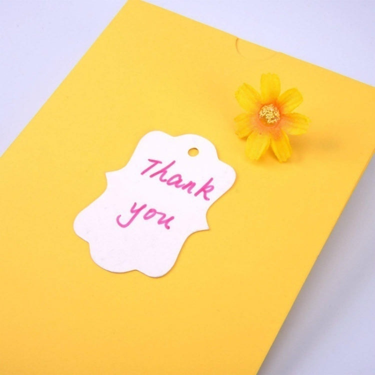 Gift Packaging Tag With Twine(100pcs /Pack White) - Gift Bags & Wrapping Supplies by buy2fix | Online Shopping UK | buy2fix