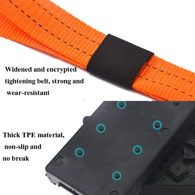 Car Mud Land Escape Board Snow Land Sand Land Emergency Escape Chain Outdoor Off-Road Escape Tool - Car Road Trouble Clearer by buy2fix | Online Shopping UK | buy2fix