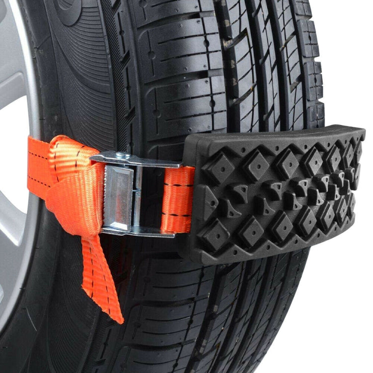 Car Mud Land Escape Board Snow Land Sand Land Emergency Escape Chain Outdoor Off-Road Escape Tool - Car Road Trouble Clearer by buy2fix | Online Shopping UK | buy2fix