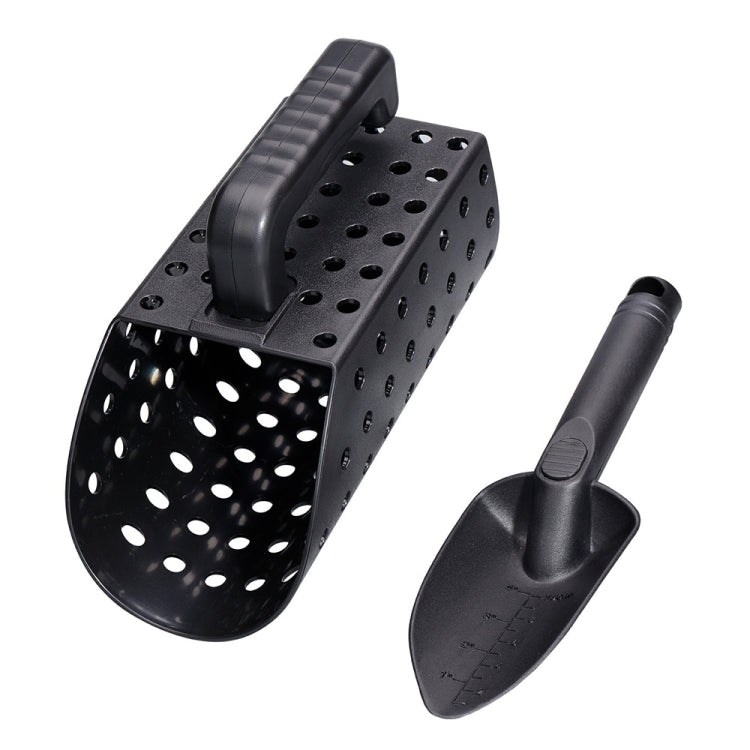 Metal Detector Sand Scoop And Shovel Set Digging Tool(Black) - Metal Detector by buy2fix | Online Shopping UK | buy2fix