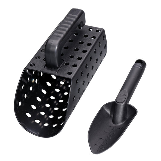 Metal Detector Sand Scoop And Shovel Set Digging Tool(Black) - Metal Detector by buy2fix | Online Shopping UK | buy2fix