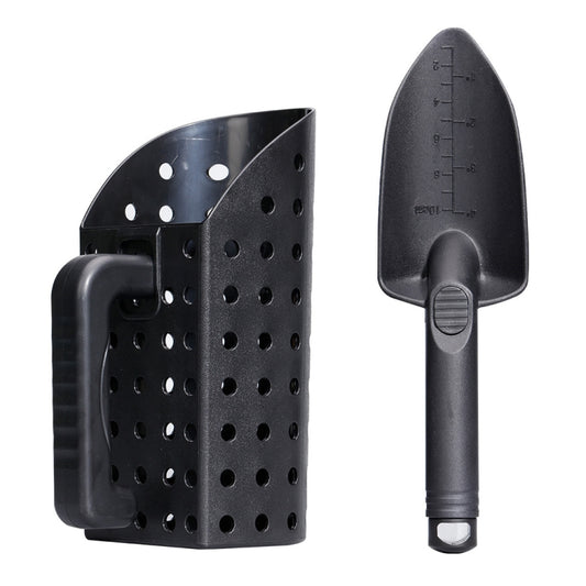 Metal Detector Sand Scoop And Shovel Set Digging Tool(Black) - Metal Detector by buy2fix | Online Shopping UK | buy2fix