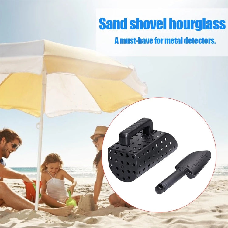 Metal Detector Sand Scoop And Shovel Set Digging Tool(Black) - Metal Detector by buy2fix | Online Shopping UK | buy2fix