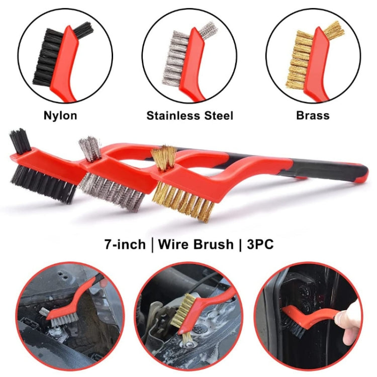 19 in 1 Car Wash Cleaning Brush Electric Drill Brush Head Cleaning Brush Tire Cleaning Brush - Car washing supplies by buy2fix | Online Shopping UK | buy2fix