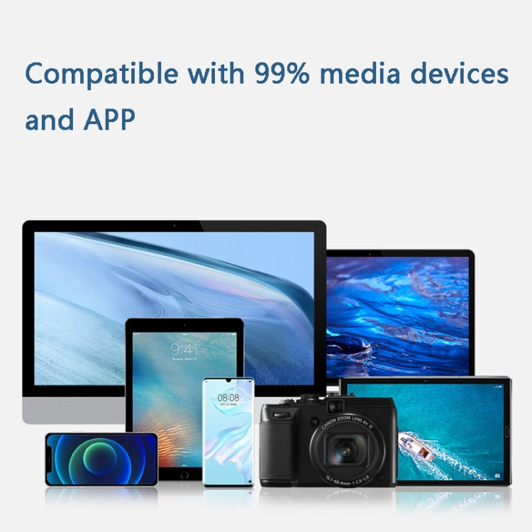 DS01 Outdoor Live Collar Microphone Collar Interview Recording Noise Reduction Wireless Microphone, Specification: 8 Pin (Black) by buy2fix