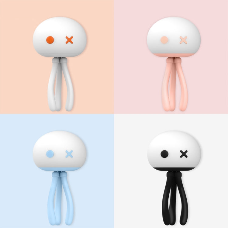 H10 Smart Silicone Sensor Night Light Jellyfish Shape Eye Protection Sleep Light, Spec: 1200mAh(Blue) - Night Lights by buy2fix | Online Shopping UK | buy2fix