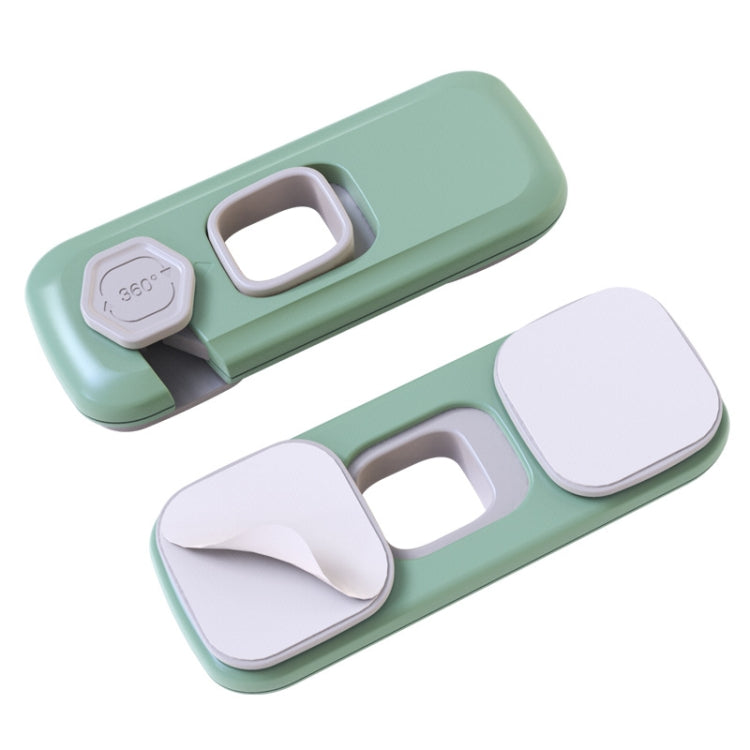 Children Anti-pinch Hand-opening Door Safety Lock(Green) - Safety Equipment by buy2fix | Online Shopping UK | buy2fix