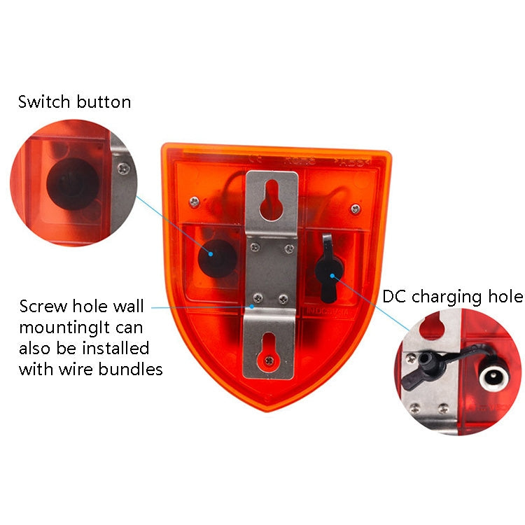 N911M Solar Animal Repeller Outdoor Sound And Light Alarm, Specification: Timing Model - Others Alarm by buy2fix | Online Shopping UK | buy2fix