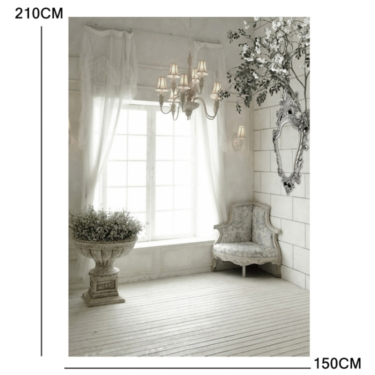 1.5m x 2.1m Window Brick Wall Photo Studio 3D Photography Background - Brick Wall by buy2fix | Online Shopping UK | buy2fix