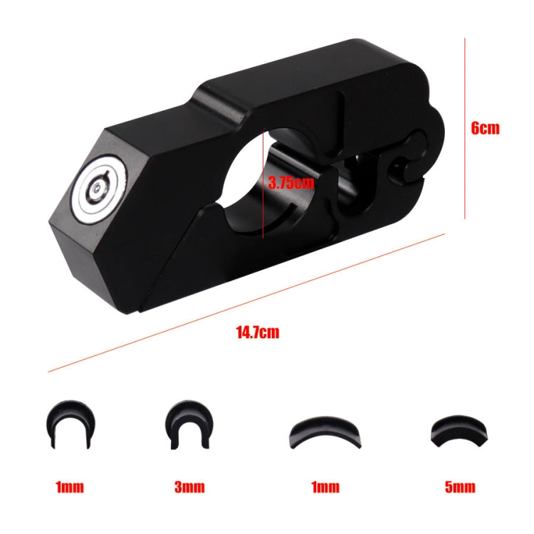 Electric Scooter Handlebar Lock For Xiaomi Mijia M365(Black) - Accessories & Parts by buy2fix | Online Shopping UK | buy2fix