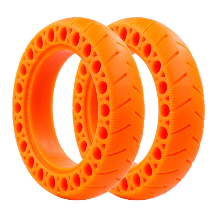 9.5 inch Electric Scooter Shock-Absorbing Honeycomb Solid Tires For Xiaomi Mijia M365(Orange) - Accessories & Parts by buy2fix | Online Shopping UK | buy2fix