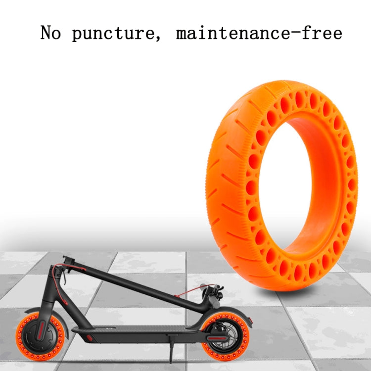 9.5 inch Electric Scooter Shock-Absorbing Honeycomb Solid Tires For Xiaomi Mijia M365(Orange) - Accessories & Parts by buy2fix | Online Shopping UK | buy2fix