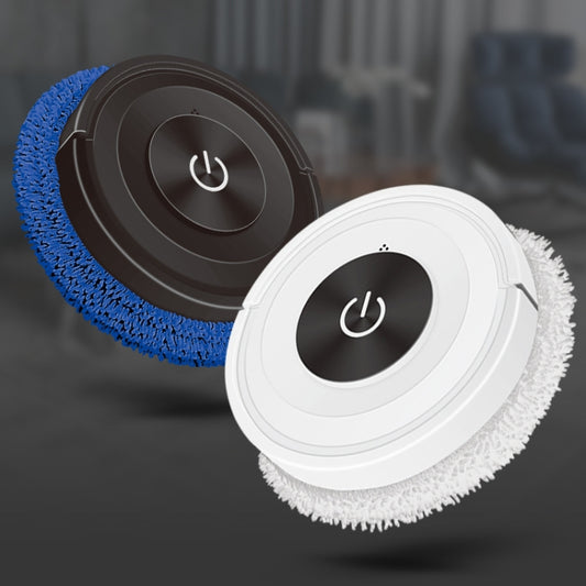 K777 Automatic Smart Sweeping Machine Dry Wet Two-Purpose Mopping Machine Imitation Artificial Rubber(Piano Black) by buy2fix