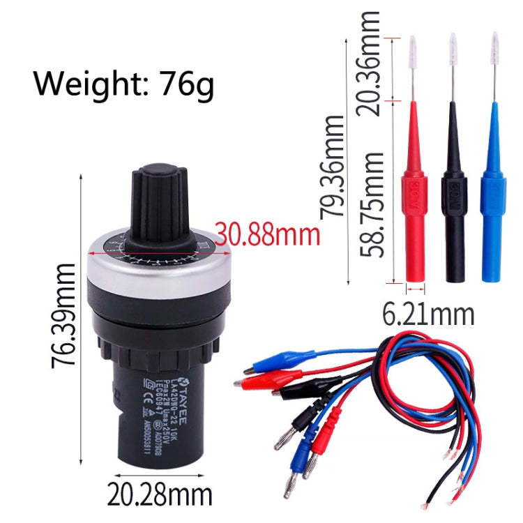 Adjustable Car Sensor Signal Analog Generator(Black) - Automobiles Sensors by buy2fix | Online Shopping UK | buy2fix