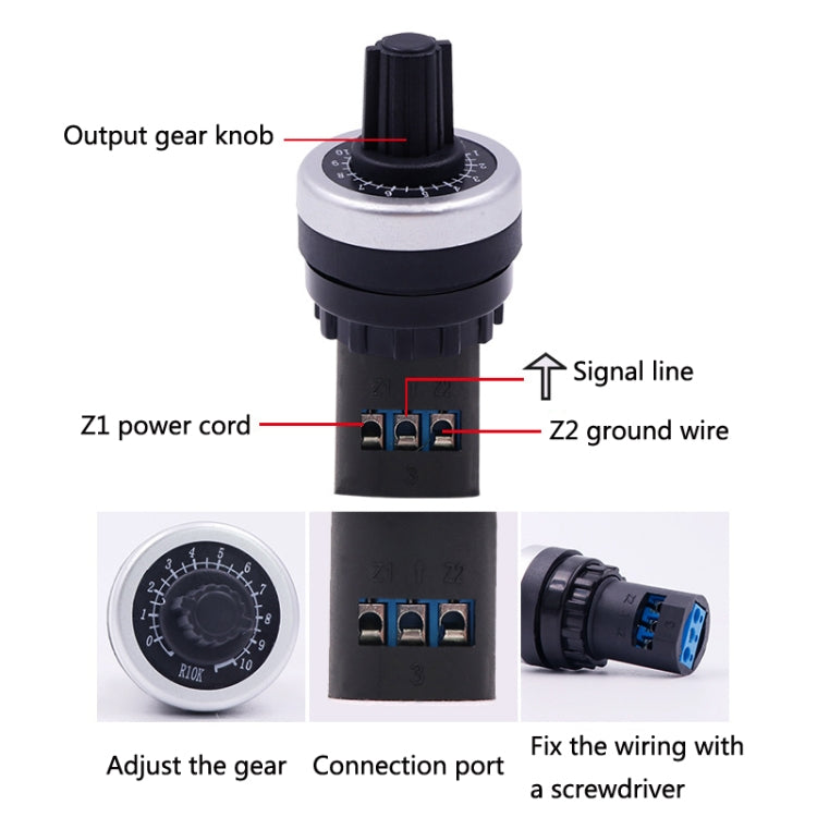 Adjustable Car Sensor Signal Analog Generator(Black) - Automobiles Sensors by buy2fix | Online Shopping UK | buy2fix