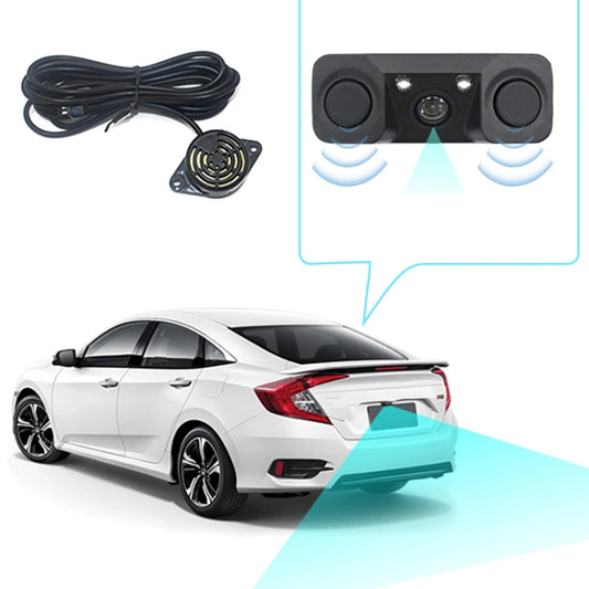 PZ451 3 in 1 Car Reversing Smart Camera - Rear View Cameras by buy2fix | Online Shopping UK | buy2fix