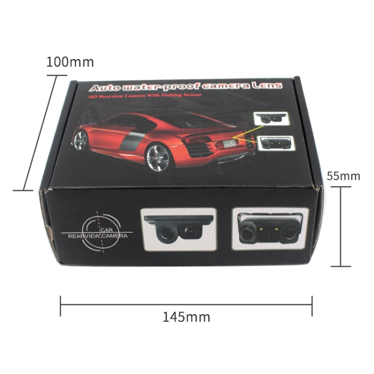 PZ451 3 in 1 Car Reversing Smart Camera - Rear View Cameras by buy2fix | Online Shopping UK | buy2fix
