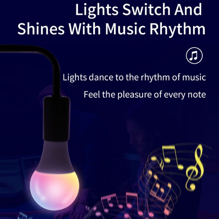 2 PCS Tuya TY-10W RGB+CCT Bluetooth Mobile Phone Control Smart LED Bulb Ball(RGB + Warm + White Light) - Smart Light Bulbs by tuya | Online Shopping UK | buy2fix